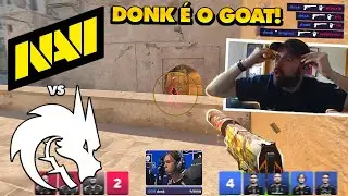 ELE BUGA A REALIDADE! DONK SMURFOU NA SEMI-FINAL! Melhores Momentos: SPIRIT vs NAVI - Blast Bounty