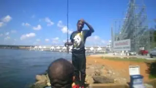 Fishing Wheeler Dam