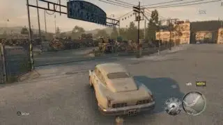 Mafia II Definitive Edition at a chapter 2 location in a Walker Rocket Sedan