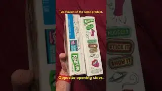 Fruit Roll-ups, opposite openings? #brandsynergyfail #packaging #pickone #rollups #fail #fyp