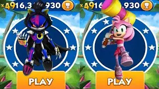 Sonic Dash - Reaper Metal Sonic VS Paladin Amy _ Movie Sonic vs All Bosses Zazz Eggman