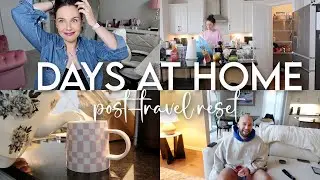 DAYS AT HOME: post-travel reset, major organization, the laundry debate isn't over(!!) + PR unboxing