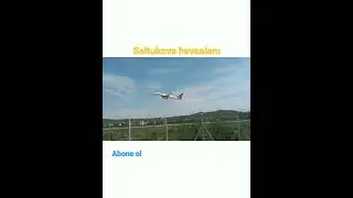 Corendon Airlines in Saltukova Havaalanından kalkışı-Zonguldak-Almanya