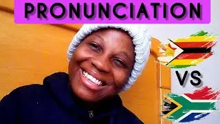 ZIMBABWEAN VS SOUTH AFRICAN WORD PRONUNCIATION.🇿🇦🇿🇼