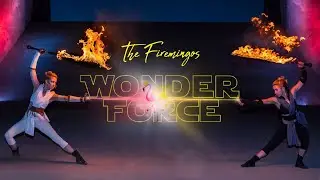 WONDERFORCE // Burning Man Conclave 2021 // Star Wars + Alice in Wonderland Fire Dance Choreography