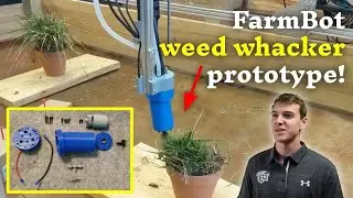 FarmBot Weed Trimmer Tool Developed by the Liberty University School of Engineering