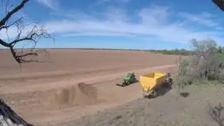 Awesome Tractor time lapse, outback Australia. Case IH. Spreaders. Merlo. GoPro.