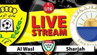 Live Sharjah vs Al Wasl - UAEFA U16 League R1