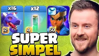 Einfacher Geht's nicht - Mass Unsichtbare Drachen in Clash of Clans