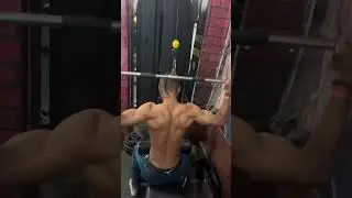 Back workout video shorts #ytshorts #backworkout #gym