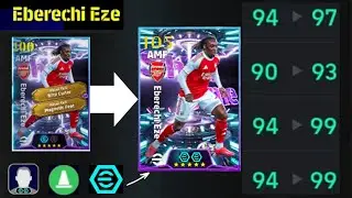 Eberechi Eze 105 Best Training With Booster | Player Progression eFootball 2026