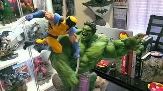Sideshow Collectibles Hulk vs Wolverine statue maquette review
