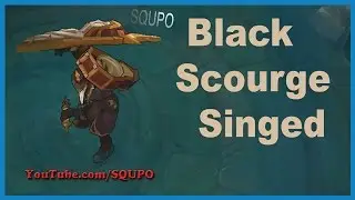 Black Scourge Singed Skin (League of Legends)