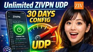 Create 30 days ZIVPN UDP server | 30 days ZIVPN CONFIG 