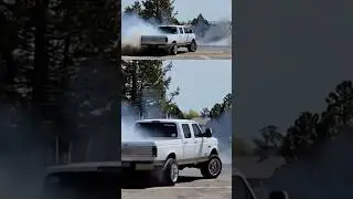 Obs Ford 7.3 Powerstroke Burning &lsquo;Em Down #powerstroke #powerstrokediesel #dieseltrucks #burnout