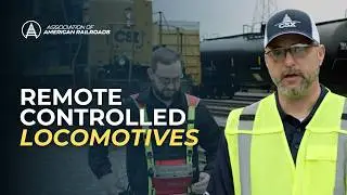 How does a remote-control locomotive work?