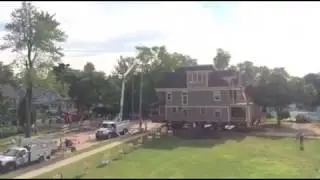 Moving the L.H. Moore House in Appleton, Wisconsin