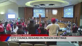Aurora City Council reopens meetings to the public