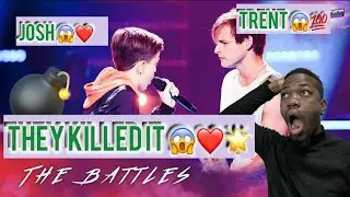 REACTION - Trent Bell V Josh Richard&rsquo;s - There&rsquo;s Nothing Holding Me Back!! { The Voice Australia 🇦🇺