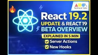 React 19.2 Explained in 5 Minutes 🚀 | New Features + React 19 Beta Overview