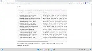 MATCH Function for Searching in MySQL