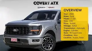 New 2024 Ford F-150 for Sale in Austin, Texas &mdash; Car Under $36,800!