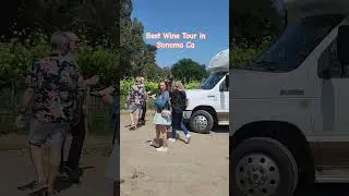 Best Wine Tour in Sonoma California 🌍✨️🍷