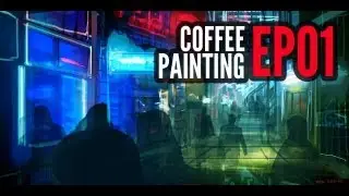 CoffeePainting: Neon Street