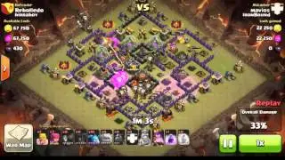 Golem/lava hound balloons minions 3 star on th10