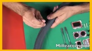 Come riparare una camera d'aria How to patch a bicycle inner tube