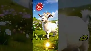 Alphabet Song for Kids | Learn Letters F and G with Fun Animals! #funny #english #kidslearning