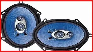 Upgrade Your Ride with Pyle 5x7 Blue Label Car Speakers: Clear, Powerful Sound at a Great Price