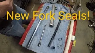 87 XL600R Fork Seal Replacement