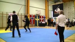 &Ouml;rebro 2015 sabre pool 1 - Staffan Sannemalm (R) vs Scott Hellroth (B)