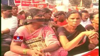 పోటాపోటీ నిరసనలు..! | 