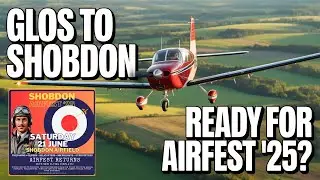 Short trip from Glos to Shobdon to discuss their Airfest &lsquo;25 event