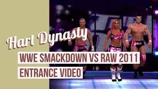 The Hart Dynasty - WWE Smackdown vs. Raw 2011 Entrance