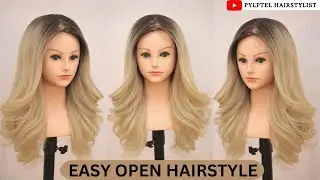 EASY OPEN HAIRSTYLE STEP BY STEP BY PAYAL PATEL HAIRSTYLIST