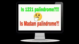 palindrome numbers and string in c++ in 2 ways