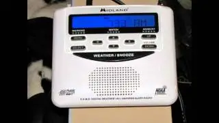 Midland WR-120B Weather Alert Radio All Hazard