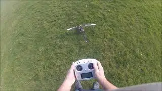 Maiden flight Align Trex 450 pro with _ H1 flight controller - GPS