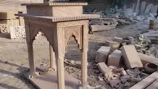 Stone Gazebo, Sandstone Temple real factory manufacturing in Jodpurs sandstone.