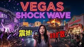 【粵語版】拉斯维加斯今日大事：15号公路大火、BTS重磅回归、假警察诈骗及大华99新店资讯！