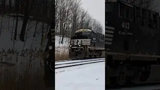 NS 4113 #shorts #train #railway #railroad #norfolksouthern #railfan