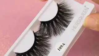 109A Make your Own eyelash Box False Lash Packing 3D mink Lashes Vendor