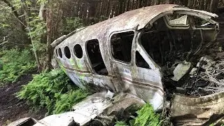 Hiking On Blue Ridge Parkway near Asheville North Carolina: Waterrock Knob Trail To Plane Crash