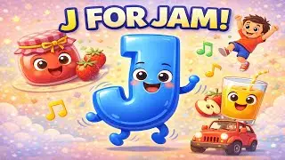 Letter J Song | Phonics Song for Kids | J Says /j/ | Learn Alphabet J with @ChuchuCoco