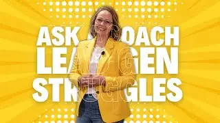 ASK A COACH | Real Estate Lead Generation Struggles