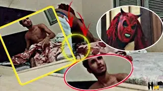 # 😱(Acordei) meu irmão com a máscara do (terror)