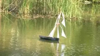 Jolie Brise sailing trial (1/20 scale model)